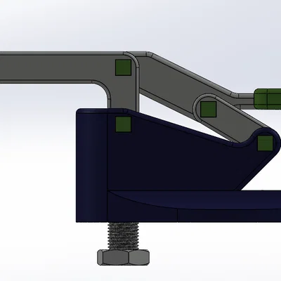 Kẹp bàn làm việc Festool (Workbench Clamp) in 3D tiện lợi