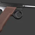 Mô hình súng ngắn Nambu (Nambu Pistol) - Đạo cụ in 3D chất lượng - Thumbnail 1