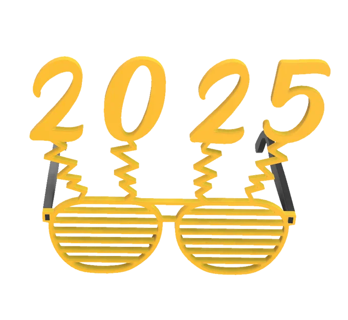 Mắt kính chào đón năm mới 2025 - Image 1