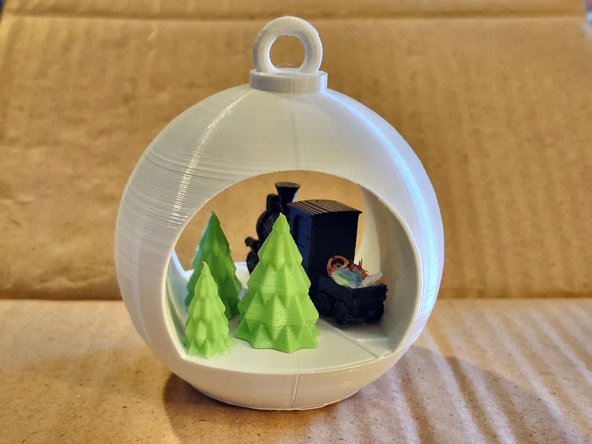 Đồ treo trang trí Noel hình đoàn tàu - Image 2