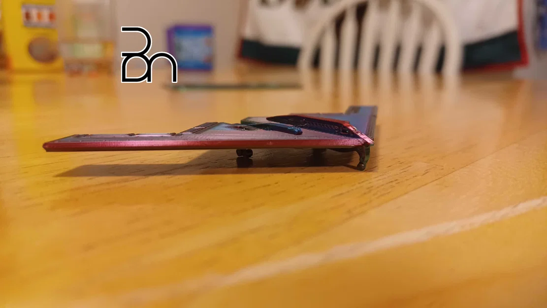 Mô hình Kit Card Máy bay ném bom Northrop B-2 Spirit - Image 2