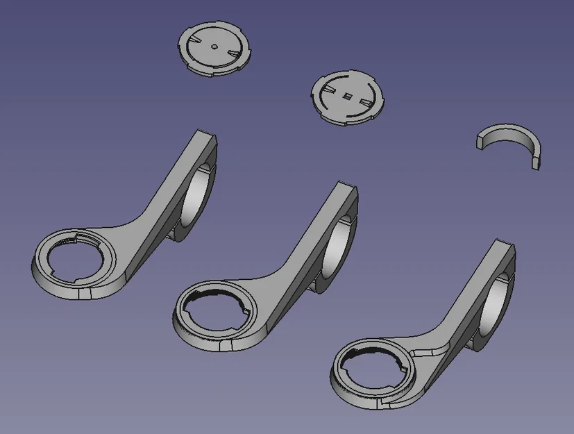 Giá gắn Garmin Wahoo Upfront Mount - Image 4