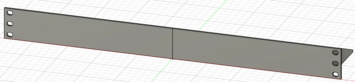 Tấm gắn thiết bị cho tủ Rack 19 inch - Giải pháp 3D DIY tối ưu - Image 1