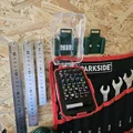 Giá treo pin Parkside 20V chuyên dụng - Phụ kiện DIY gọn gàng xưởng - Thumbnail 1