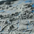 Bản đồ địa hình tiểu bang Utah, Hoa Kỳ (UT) với hệ thống sông ngòi - Thumbnail 2