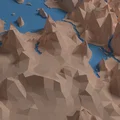 Bản đồ địa hình tiểu bang Utah, Hoa Kỳ (UT) với hệ thống sông ngòi - Thumbnail 14