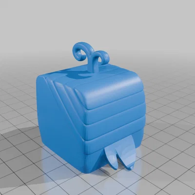 Mô hình Pain Fruit (Blox Fruits) in 3D ấn tượng