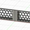 Tấm che tủ mạng 19 inch thiết kế tổ ong (19 inch Rack Blind Panel) - Thumbnail 2