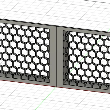 Tấm che tủ mạng 19 inch thiết kế tổ ong (19 inch Rack Blind Panel)