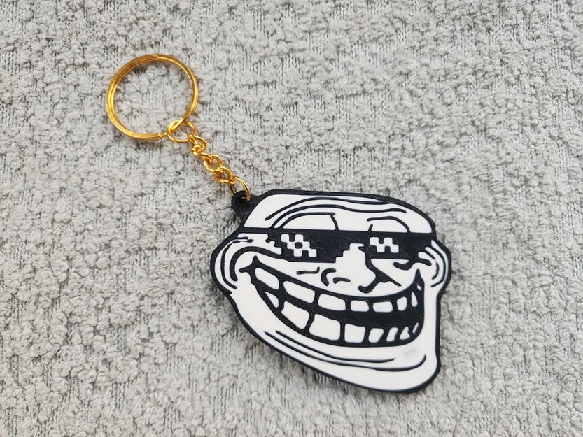 Móc khóa Sigma/ Troll Face - Image 1