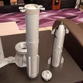 Mô hình tàu vũ trụ Superheavy Starship và Tháp phóng (Launch Tower) - Thumbnail 6