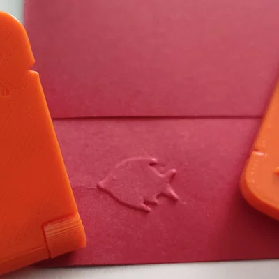 Dụng cụ dập nổi giấy hình Trái tim, Hoa hồng, Động vật và biểu tượng cho 3D Printing