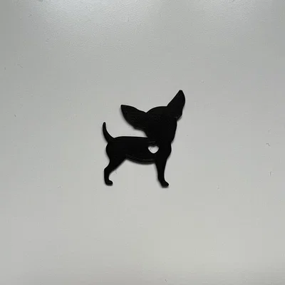 Tranh treo tường hình chó Chihuahua - Dog Wall Art #8