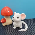 Mô hình Chuột linh hoạt đáng yêu (Articulated Cute Mouse) - Thumbnail 2
