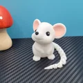Mô hình Chuột linh hoạt đáng yêu (Articulated Cute Mouse) - Thumbnail 4