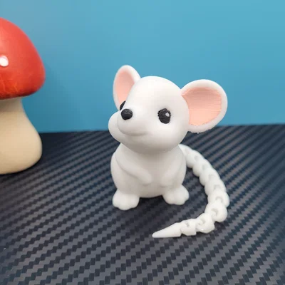 Mô hình Chuột linh hoạt đáng yêu (Articulated Cute Mouse)