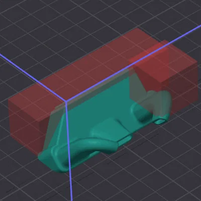 Ống dẫn gió cho Kingroon KP3S Pro V2