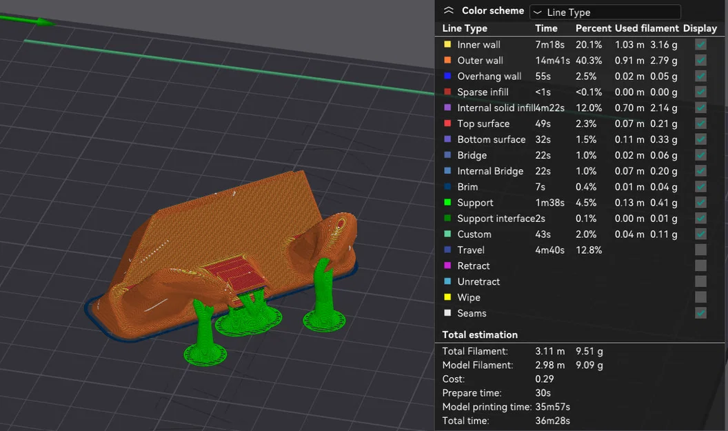 Ống dẫn gió cho Kingroon KP3S Pro V2 - Image 6