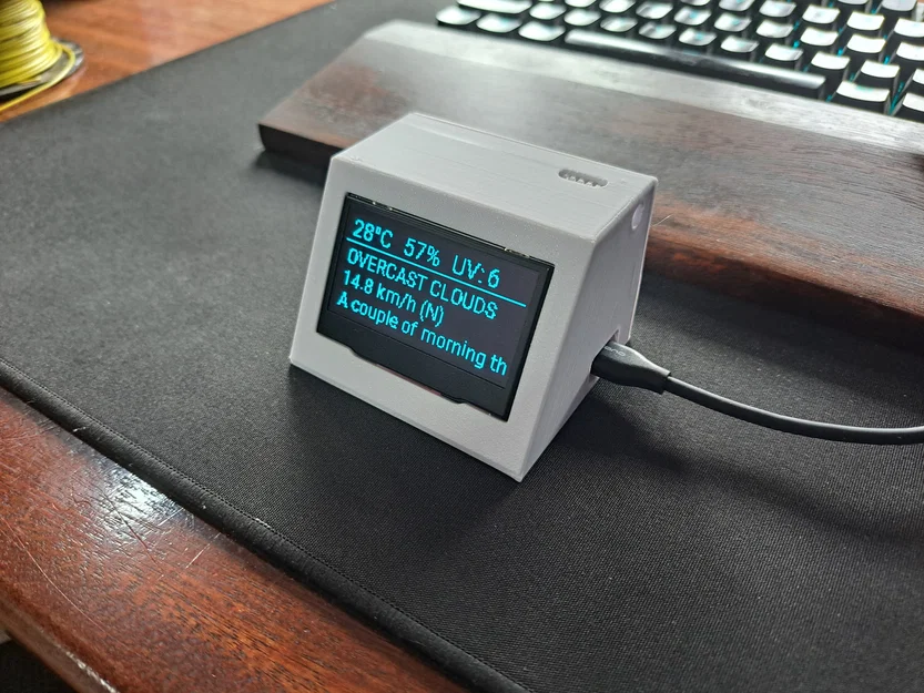 Màn hình để bàn hiển thị thông tin Home Assistant cho ESP32 - Image 1