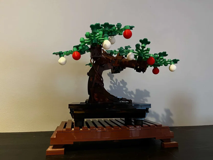 Mô hình quả cầu trang trí Giáng sinh cho LEGO Bonsai - Image 1