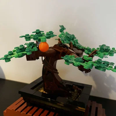 Mô hình quả cầu trang trí Giáng sinh cho LEGO Bonsai