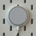 Giá treo bộ sạc Apple MagSafe tối giản cho bảng IKEA Skadis - Thumbnail 1