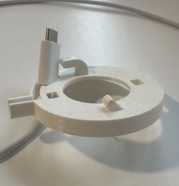 Giá treo bộ sạc Apple MagSafe tối giản cho bảng IKEA Skadis - Image 4