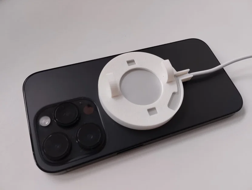 Giá treo bộ sạc Apple MagSafe tối giản cho bảng IKEA Skadis - Image 5