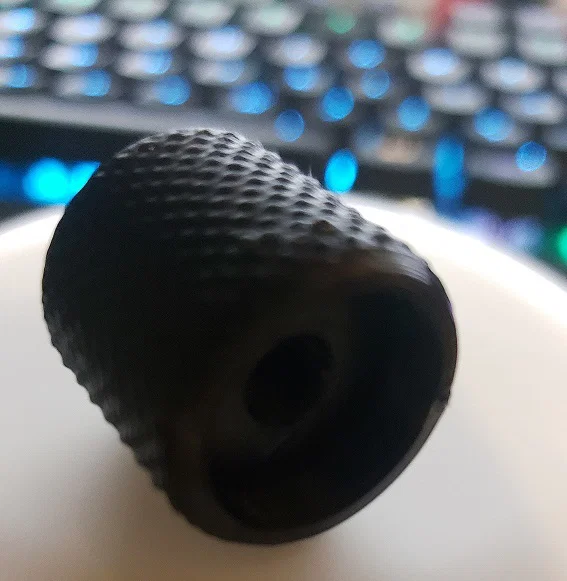 Nút vặn Guitar - Dành cho chiết áp trục chẻ 6mm (loại nhấn) - Image 1