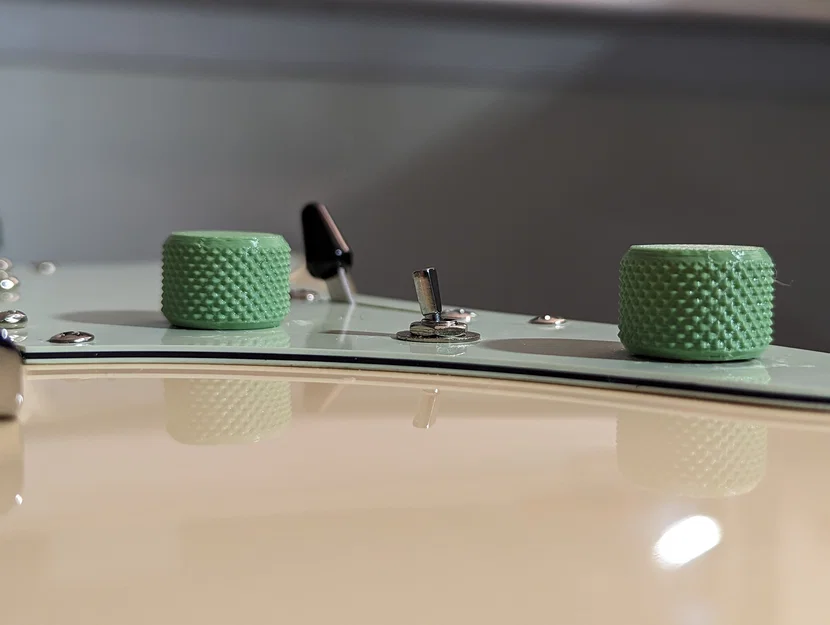 Núm vặn Guitar - Cho trục 6mm (Dạng nhấn) - Bản Remix v1 - Image 4