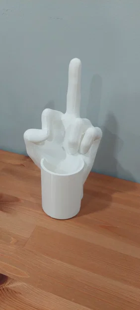 Ống cắm bút hình ngón tay giữa - Image 1