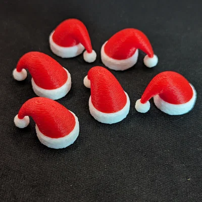Mũ Ông Già Noel Mini (dễ dàng thay đổi sợi nhựa!)