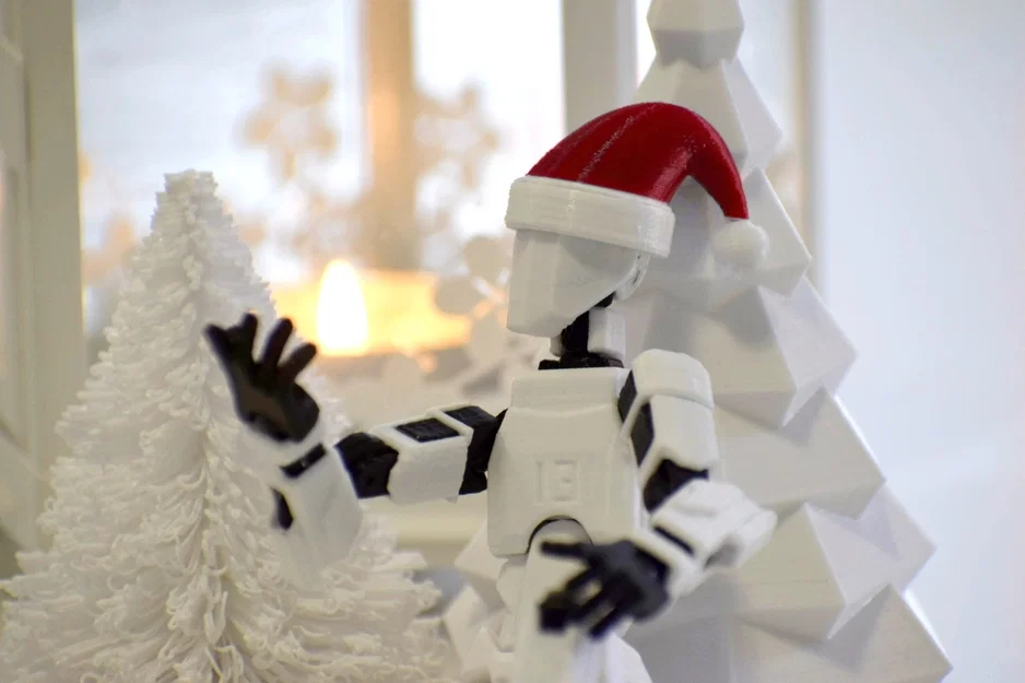 Mũ ông già Noel cho mô hình Dummy 13 trang trí Giáng sinh - Image 1