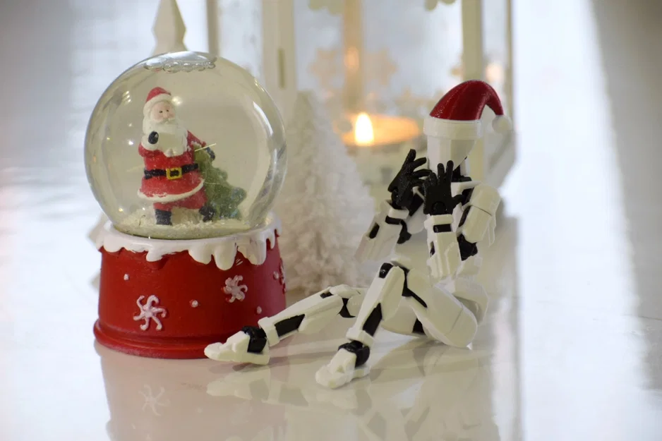 Mũ ông già Noel cho mô hình Dummy 13 trang trí Giáng sinh - Image 3