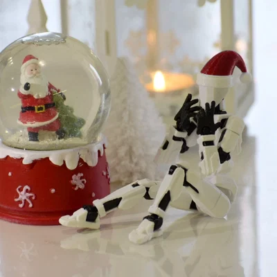 Mũ ông già Noel cho mô hình Dummy 13 trang trí Giáng sinh