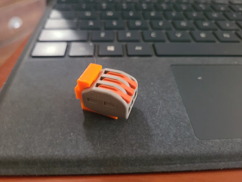 Giá đỡ đầu nối dây điện loại WAGO - Image 1