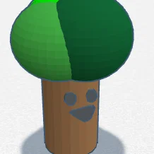 Mô hình 3D Mr. Tree (SPRUNKI) - Đồ trang trí đáng yêu