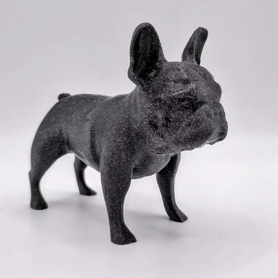 Mô hình 3D chú chó Bull Pháp (French Bulldog) để trang trí siêu dễ thương