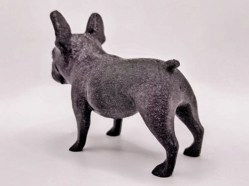Mô hình 3D chú chó Bull Pháp (French Bulldog) để trang trí siêu dễ thương - Image 4