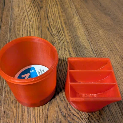 Khay đựng lon ZYN trên ô tô, sức chứa 7 lon