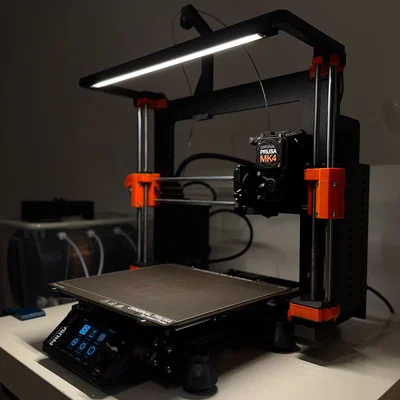 Ngàm gắn đèn IKEA SKYDRAG/SILVERGLANS cho Prusa MK4/MK4S