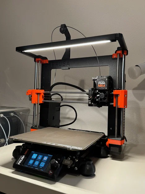 Ngàm gắn đèn IKEA SKYDRAG/SILVERGLANS cho Prusa MK4/MK4S - Image 2