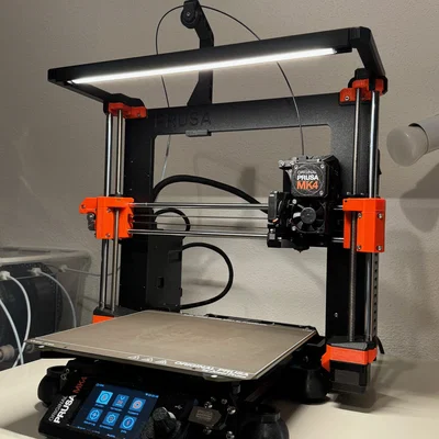 Ngàm gắn đèn IKEA SKYDRAG/SILVERGLANS cho Prusa MK4/MK4S