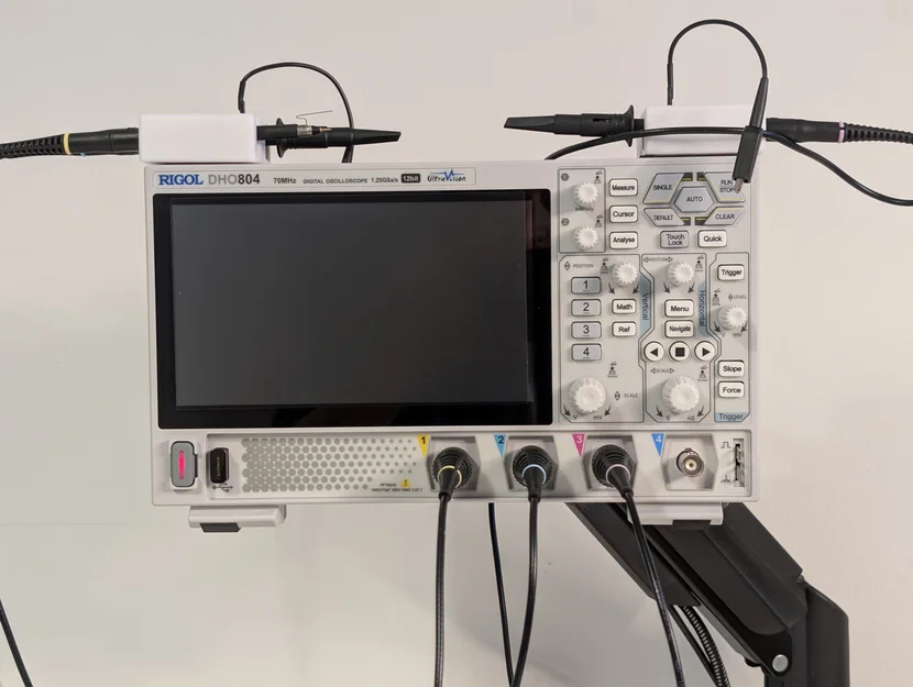 Giá đỡ que đo (Probe Holder) cho máy hiện sóng Rigol DHO800 - Image 2