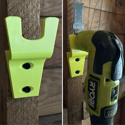 Giá treo tường cho máy cắt đa năng Ryobi 18v HP