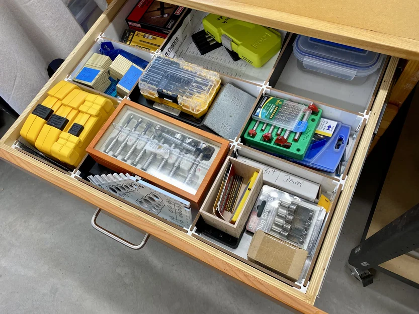 Kẹp giữ thanh chia ngăn kéo - Image 1