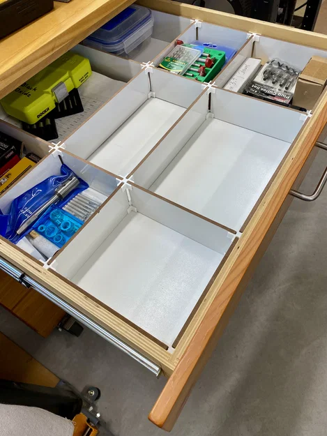 Kẹp giữ thanh chia ngăn kéo - Image 2