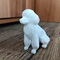 Mô hình trang trí chó Poodle phong cách Low Poly - Thumbnail 1
