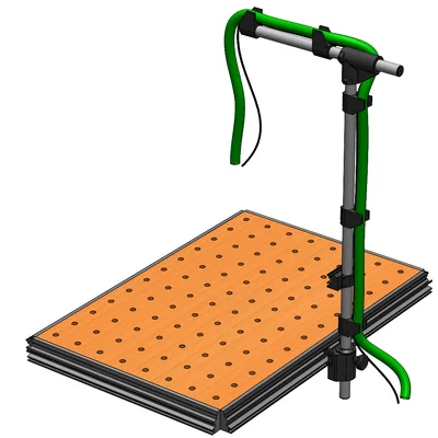 Cánh tay mở rộng cho bàn làm việc MFT3