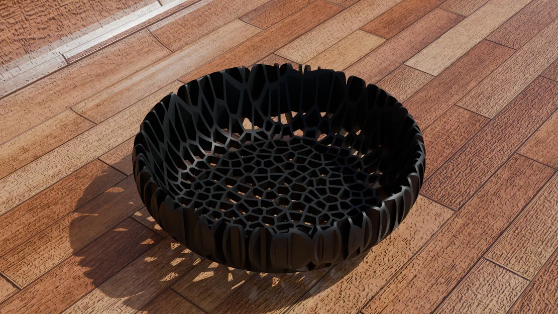 Tô Voronoi Xuyên Thấu - Dáng Đứng - Image 1